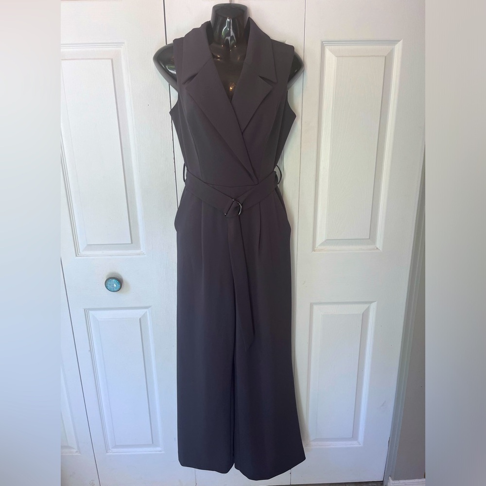 CALVIN KLEIN, gray jumpsuit, NWT
